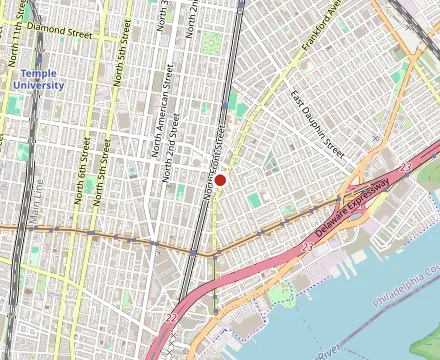 Map showing Suraya Restaurant