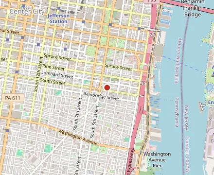 Map showing Marrakesh