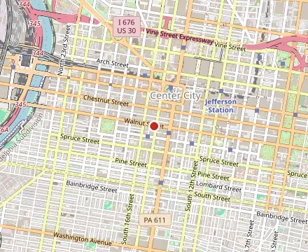 Map showing Butcher and Singer