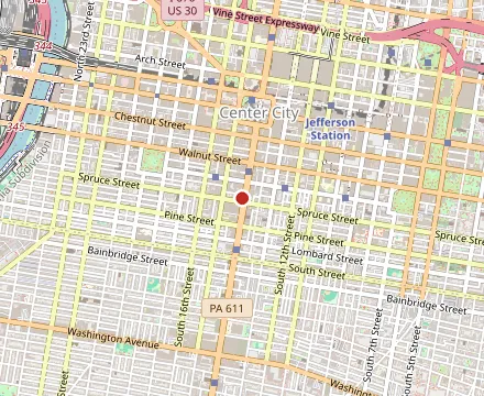 Map showing Steak 48
